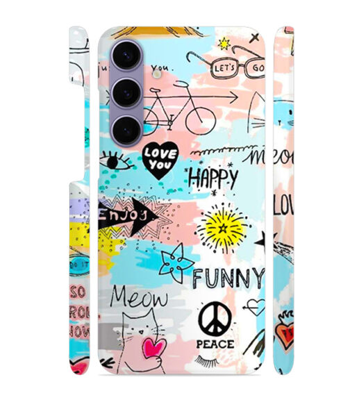 Multiple graphics Samsung Galaxy S24 (5G) Mobile Cover