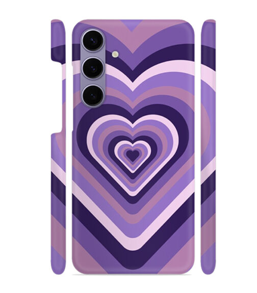 Heart vintage design with neural color Samsung Galaxy S24 (5G) Mobile Cover