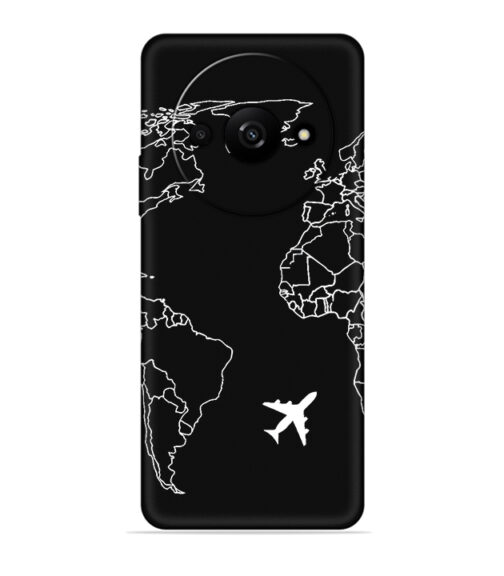 Aeroplane flying Xiaomi Redmi A3 (5G) Mobile Cover