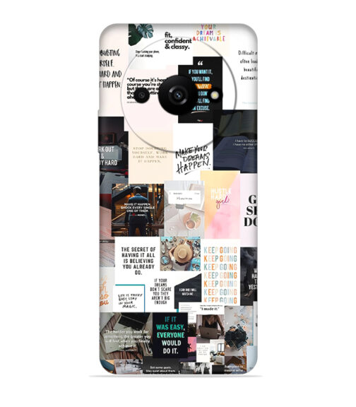 Motivational Quotes Xiaomi Redmi A3 (5G) Mobile Cover