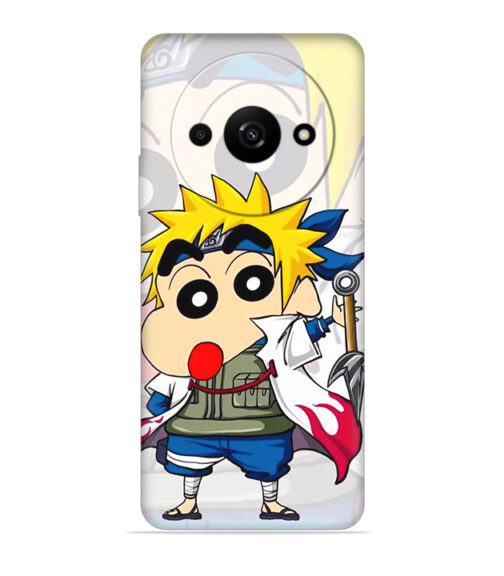 Crazy Shinchan Xiaomi Redmi A3 (5G) Mobile Cover