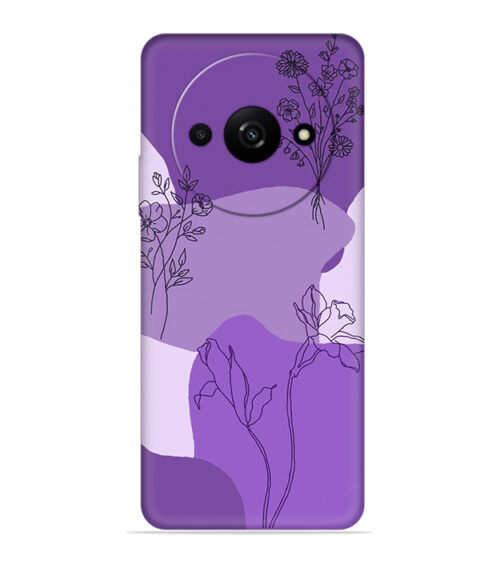 Foral pattern Xiaomi Redmi A3 (5G) Mobile Cover