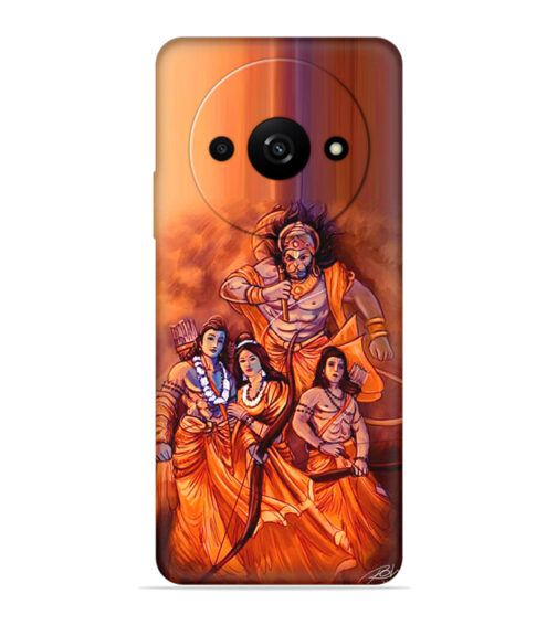 Lords Hanuman with ram ji family Xiaomi Redmi A3 (5G) Mobile Cover