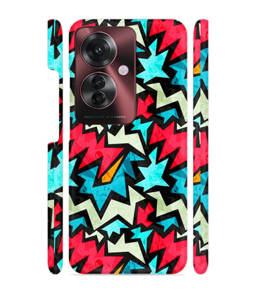 Colorfull background Oppo F25 Pro 5G Mobile Cover
