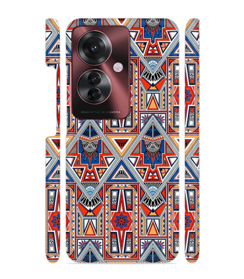 Abstract design Oppo F25 Pro 5G Mobile Cover