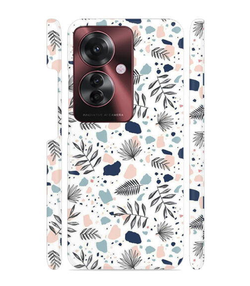 Neural color floral design Oppo F25 Pro 5G Mobile Cover