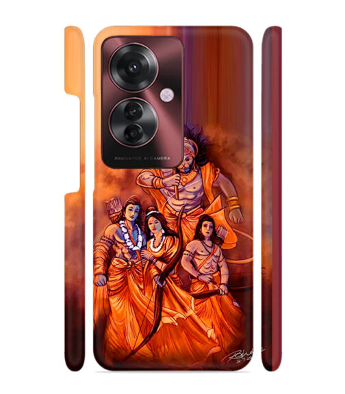 Lords Hanuman with ram ji family Oppo F25 Pro 5G Mobile Cover