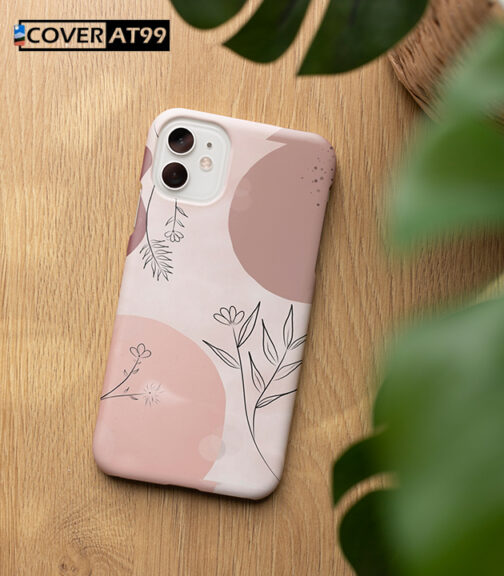 Soft Pastel Blooms Abstract Mobile Cover