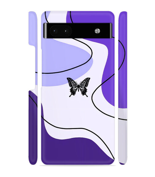 Beautiful combination of color with butterfly Google Pixel 6A Prime Mobile Cover