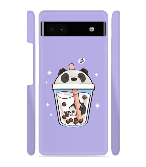 Panda Smoothie graphics Google Pixel 6A Prime Mobile Cover