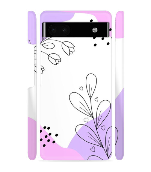 Beautiful combination of color and flower Google Pixel 6A Prime Mobile Cover