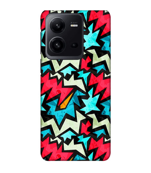 Colorfull background Vivo V25 Mobile Cover
