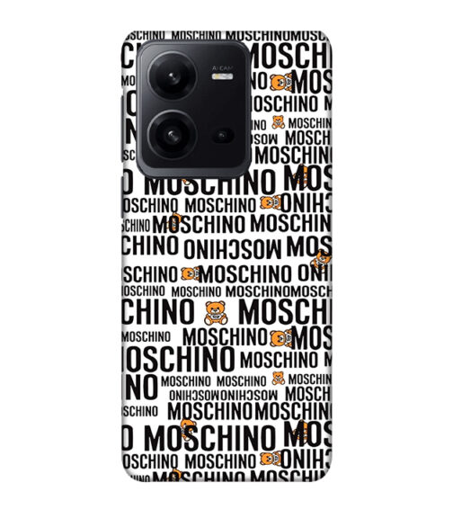 Moschino panda marquee text Vivo V25 Mobile Cover