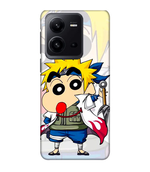 Crazy Shinchan Vivo V25 Mobile Cover