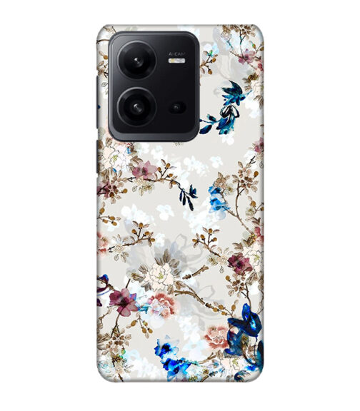 Flower pattern Vivo V25 Mobile Cover