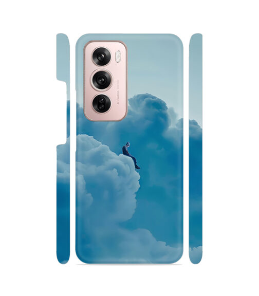 Sitting on the clouds Oppo Reno 12 (5G) Mobile Cover
