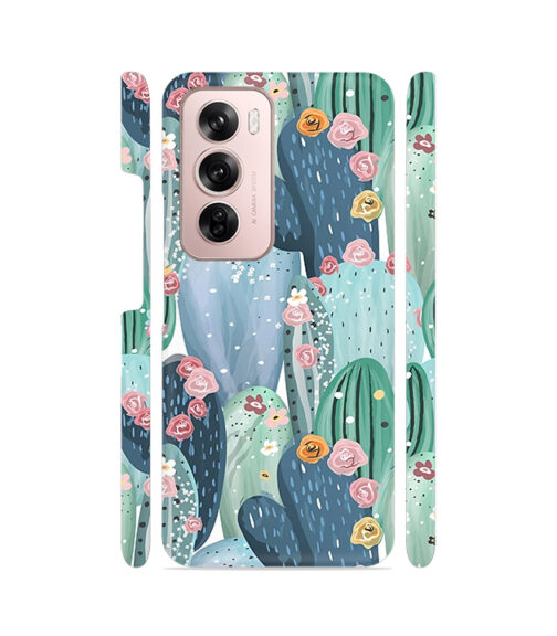 Cute cactus Oppo Reno 12 (5G) Mobile Cover
