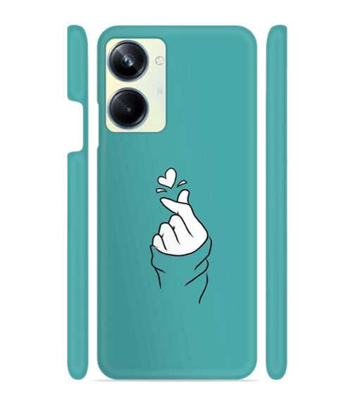Blue Turquoise Abstract Realme 10 Pro 5G Mobile Cover