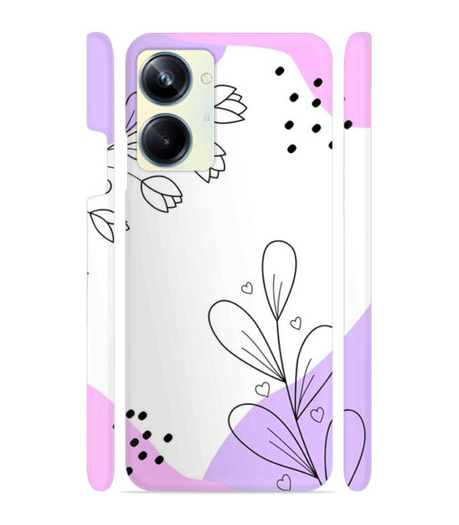 Beautiful combination of color and flower Realme 10 Pro 5G Mobile Cover