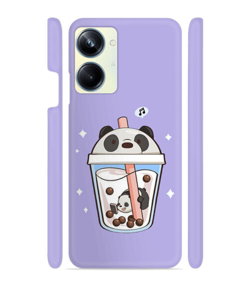 Panda Smoothie graphics Realme 10 Pro 5G Mobile Cover