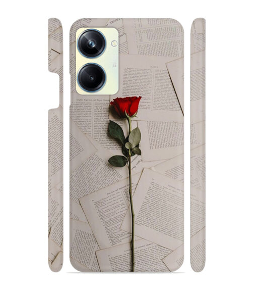 Memorable red rose with letter pages Realme 10 Pro 5G Mobile Cover