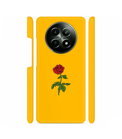Single Rose Realme 12X (5G) Mobile Cover