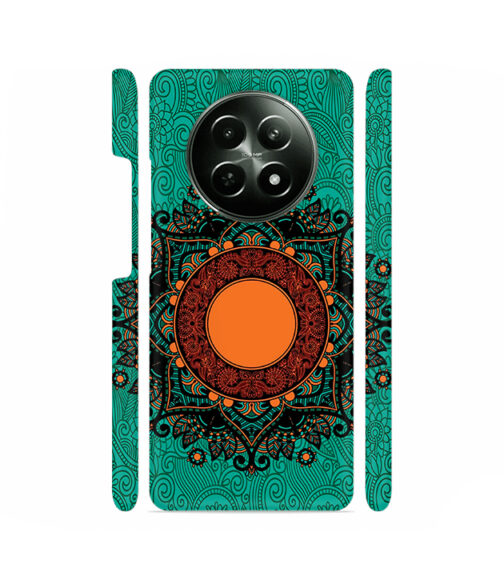 Green Mandala Realme 12X (5G) Mobile Cover