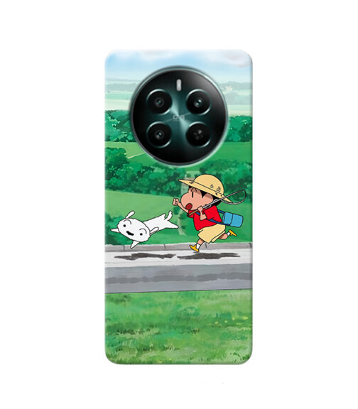 Shinchan in the Field Realme 12 Plus Mobile Cover