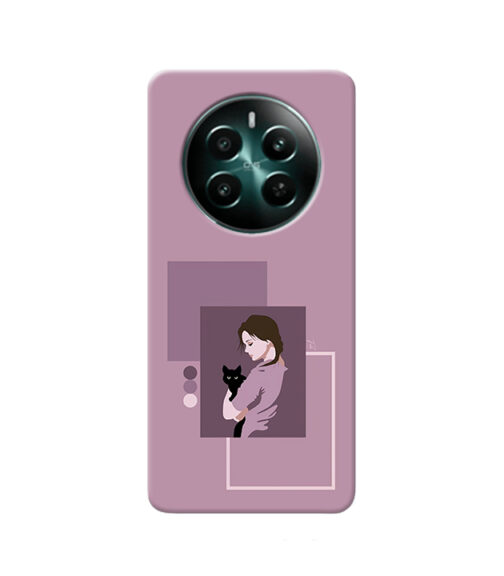 Pet Cat Cute Realme 12 Plus Mobile Cover