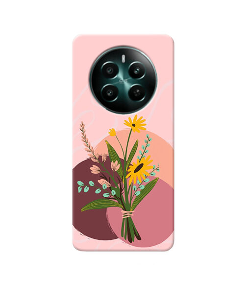 Sunflower Aesthetic Drawing Realme 12 Plus Mobile Cover