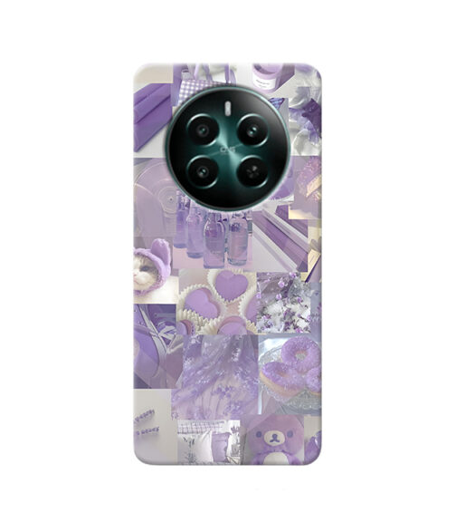 Lavender Soft Aesthetic Realme 12 Plus Mobile Cover