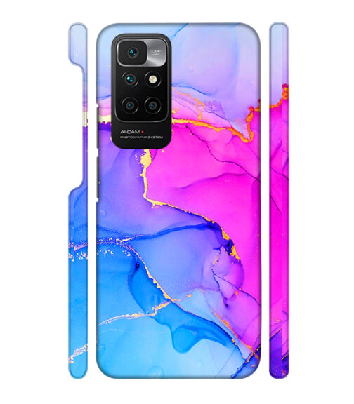 Ai generated multicolor graphics Redmi 10 Prime Mobile Cover