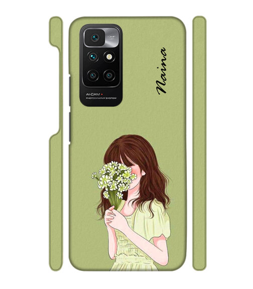 Customized text Redmi 10 Prime Mobile Cover