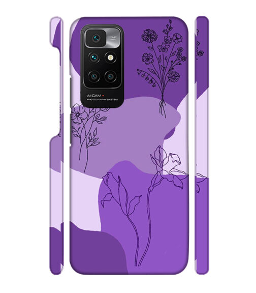 Floral Design graphics Redmi 10 Prime Mobile Cover