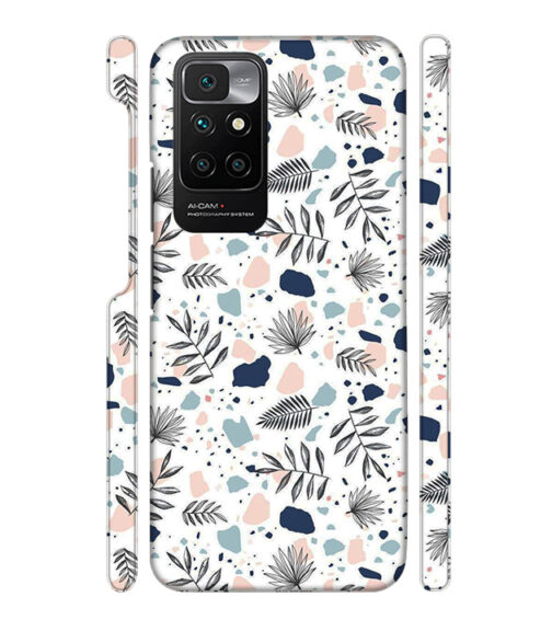 Neural color floral design Redmi 10 Prime Mobile Cover
