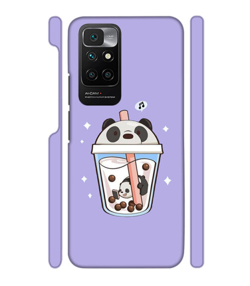 Panda Smoothie graphics Redmi 10 Prime Mobile Cover