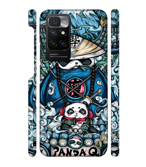 Kung fu panda Ai genrated Redmi 10 Prime Mobile Cover