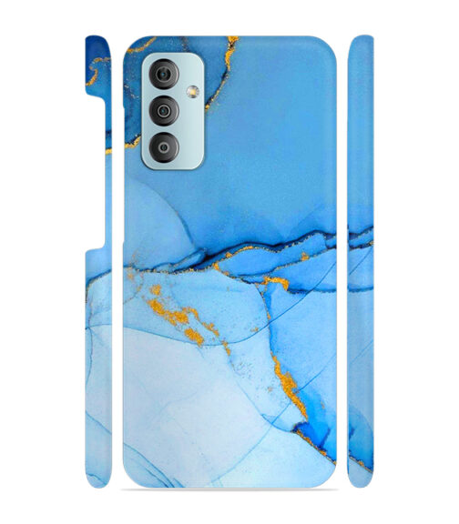 Ocean marvel texture with gold ink Samsung Galaxy F23 (5G) Mobile Cover