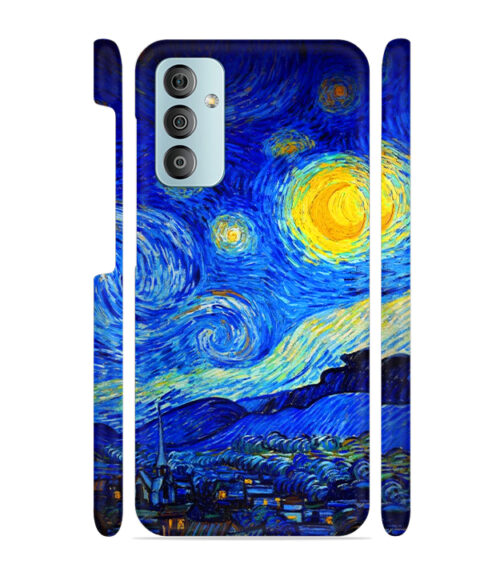 Abstract painting design to the sky and mountain Samsung Galaxy F23 (5G) Mobile Cover