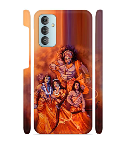 Lords Hanuman with ram ji family Samsung Galaxy F23 (5G) Mobile Cover