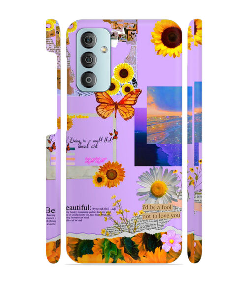 Living with the world Samsung Galaxy F23 (5G) Mobile Cover