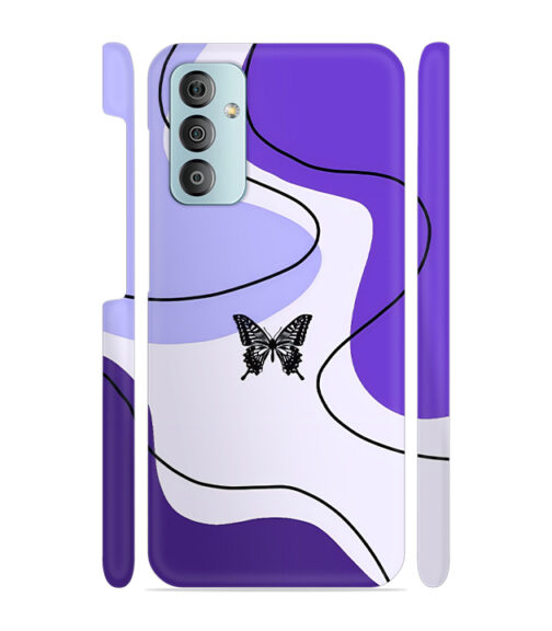 Beautiful combination of color with butterfly Samsung Galaxy F23 (5G) Mobile Cover