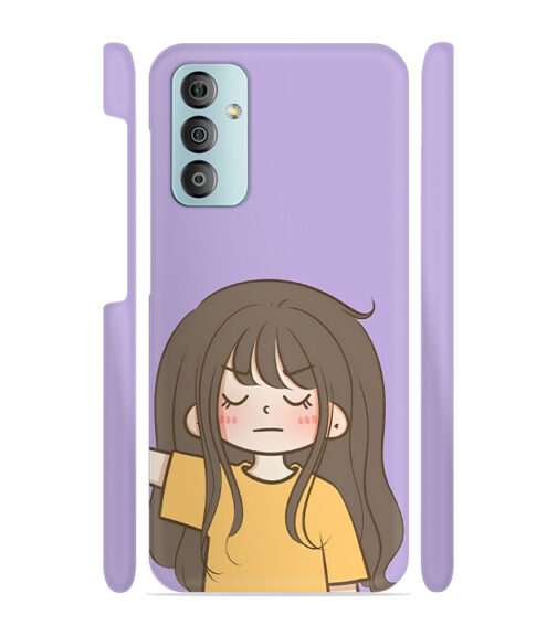 angry girl Samsung Galaxy F23 (5G) Mobile Cover