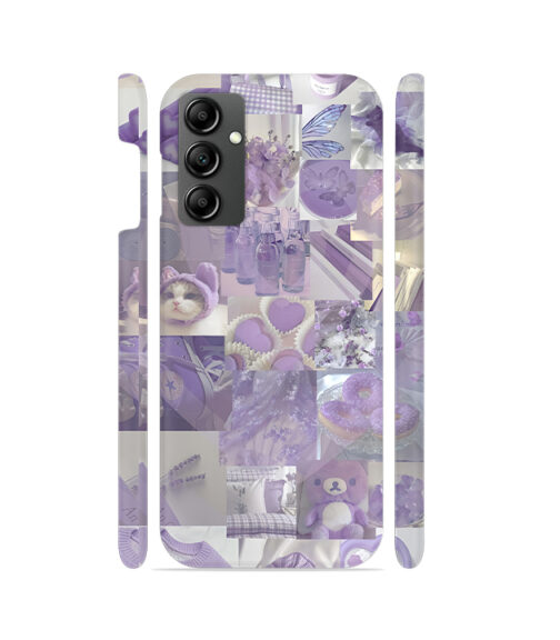 Lavender Soft Aesthetic Samsung Galaxy F34 Mobile Cover