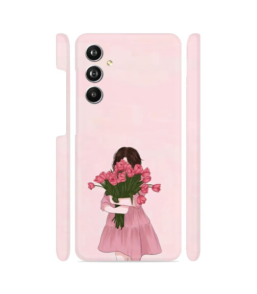 Roses with Girl Samsung Galaxy F54 (5G) Mobile Cover