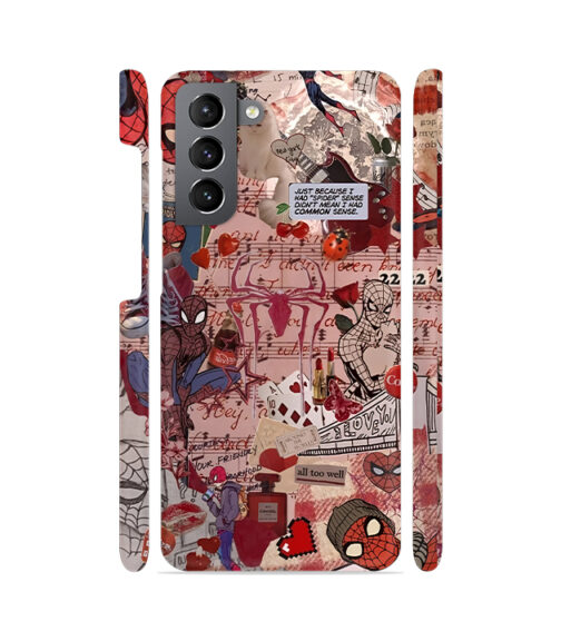 Spiderman Collage Samsung Galaxy S22 (5G) Mobile Cover