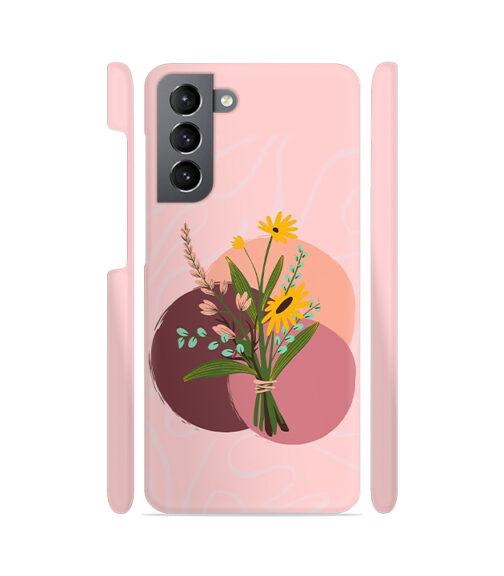 Sunflower Aesthetic Drawing Samsung Galaxy S22 (5G) Mobile Cover