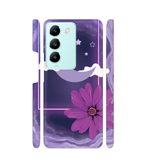Purple Aesthetic Vivo T3 (5G) Mobile Cover