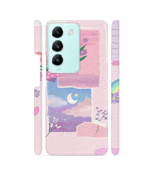 Pink Pastels Aesthetic Vivo T3 (5G) Mobile Cover