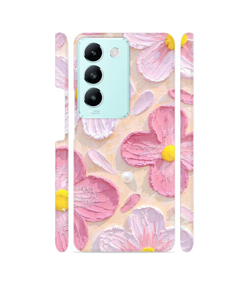 Pastel Paint Flowers Vivo T3 (5G) Mobile Cover